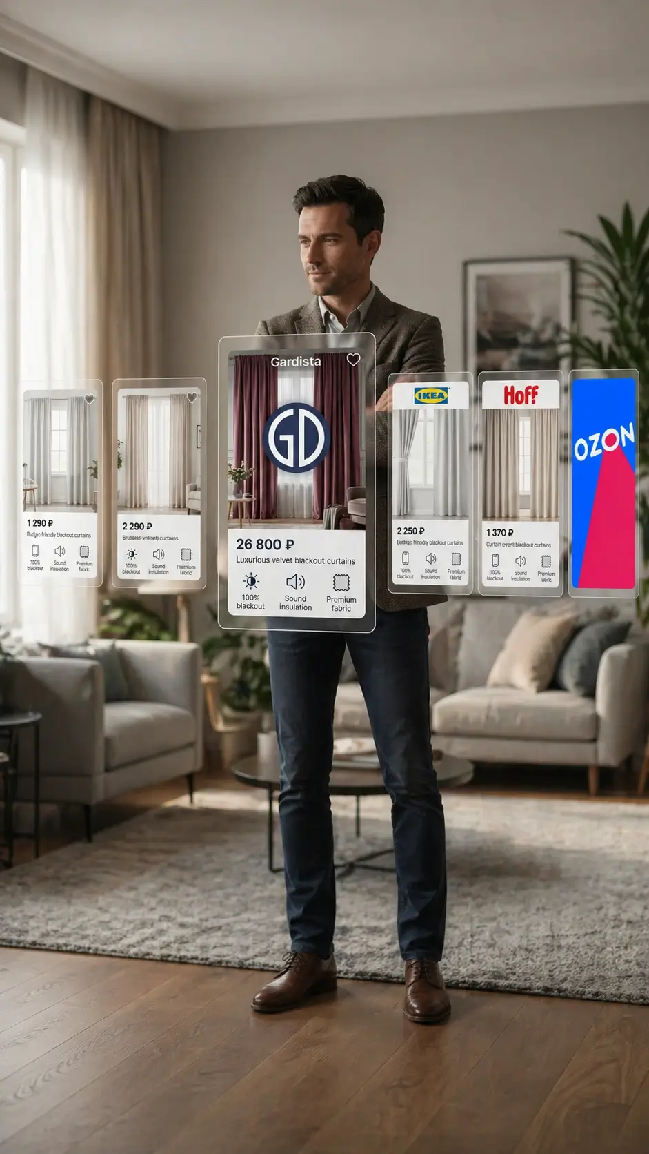 Блэкаут шторы: сравнение IKEA, Hoff, Ozon и Gardista